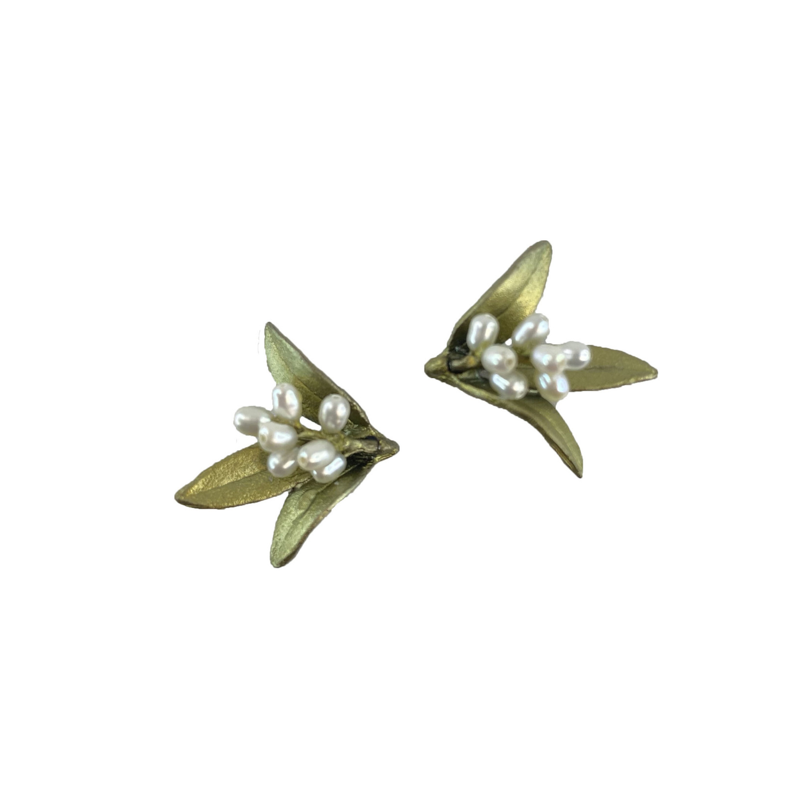 Flowering Myrtle Earrings - Post