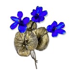 Michael Michaud Wild Violet Statement Brooch