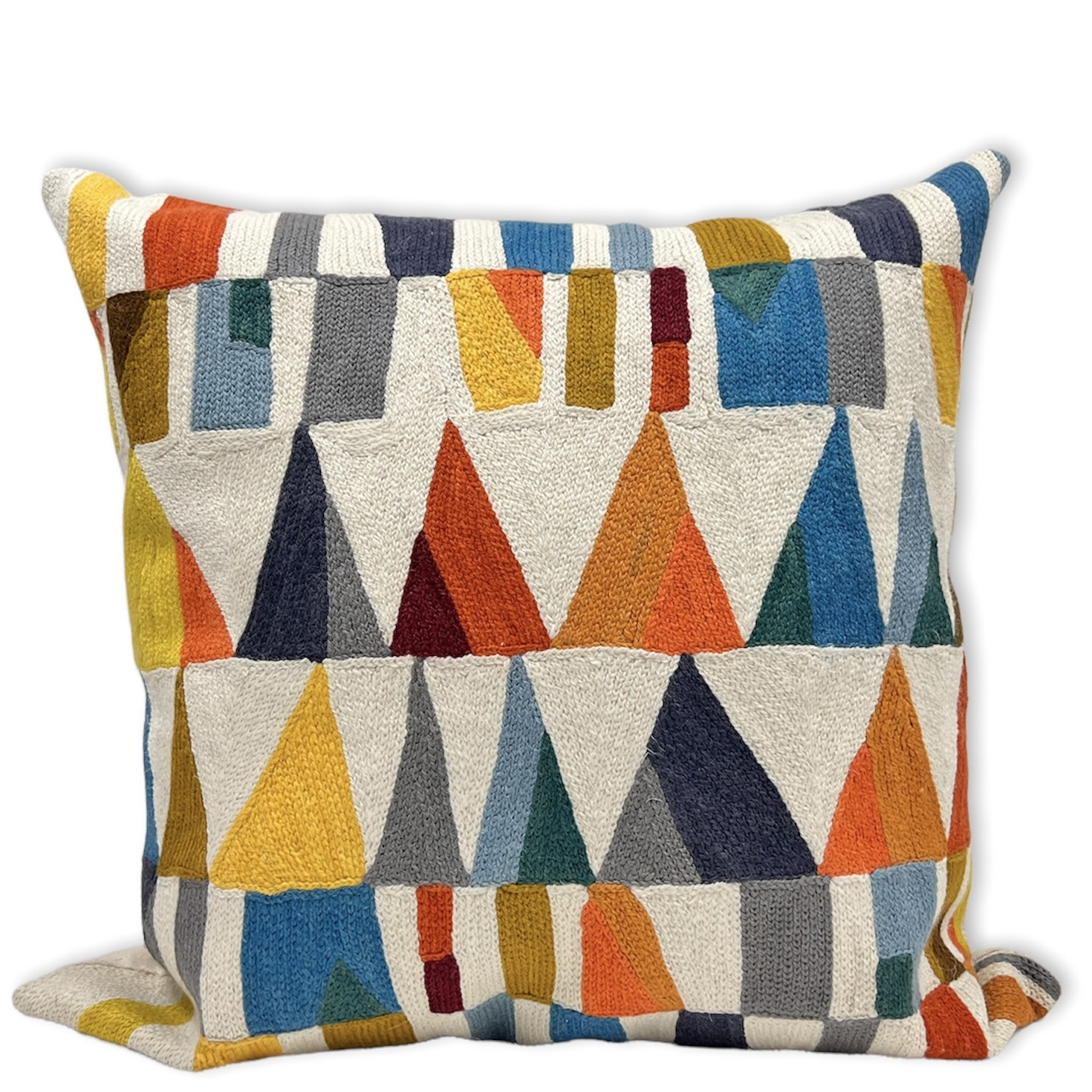 Delaunay Triangles Pillow
