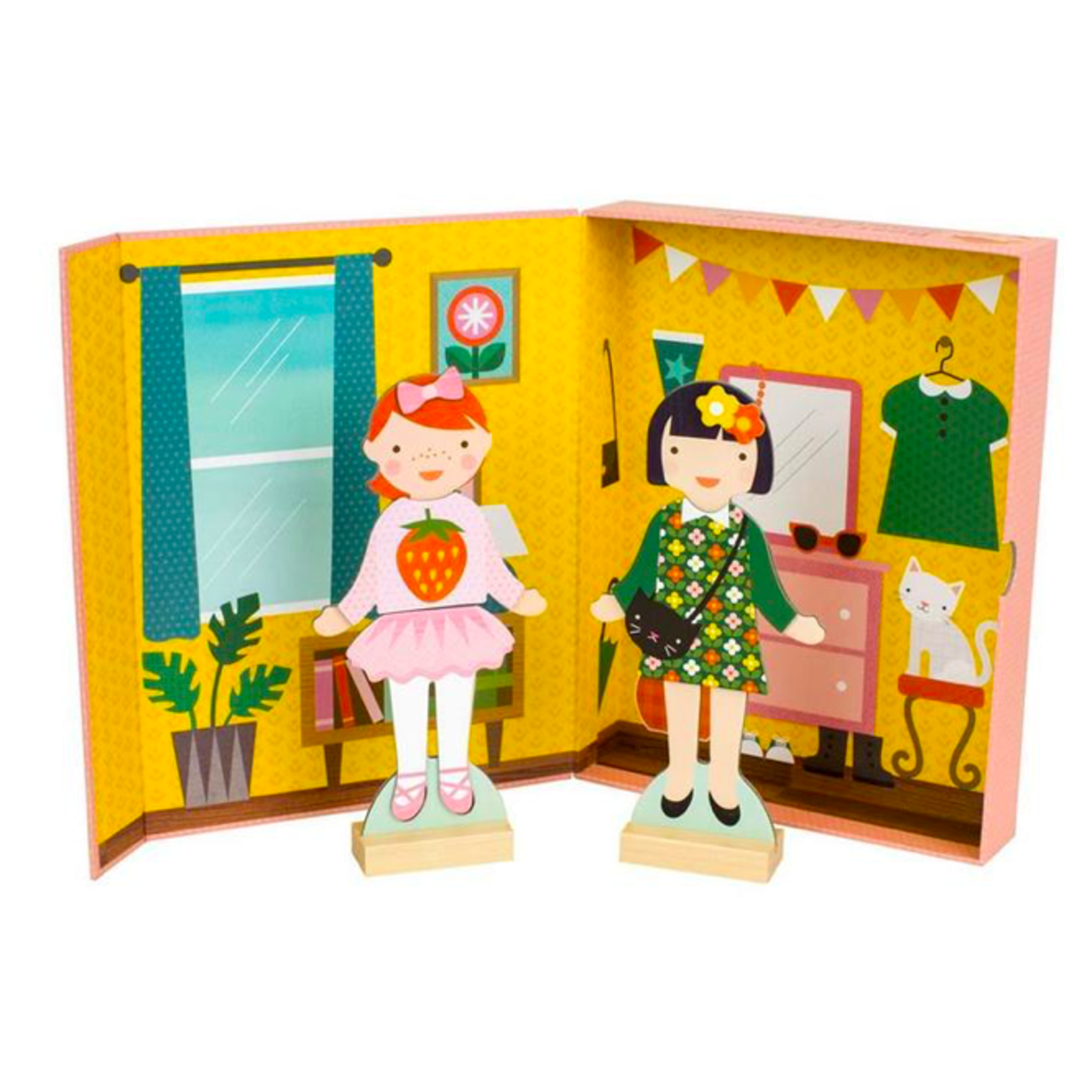 Chronicle Books Best Friends Magnetic Dress Up