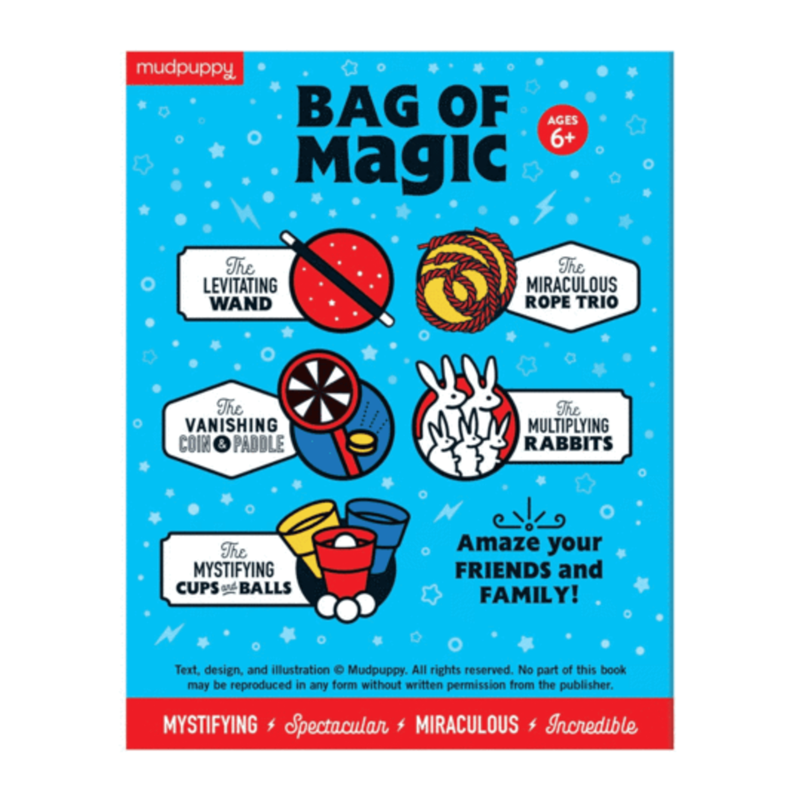 CHRONICLE BOOKS Bag of Magic: 15 Easy-To-Learn Magic Tricks