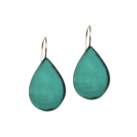 ORIGIN Petal Drop Resin Earring Turquoise