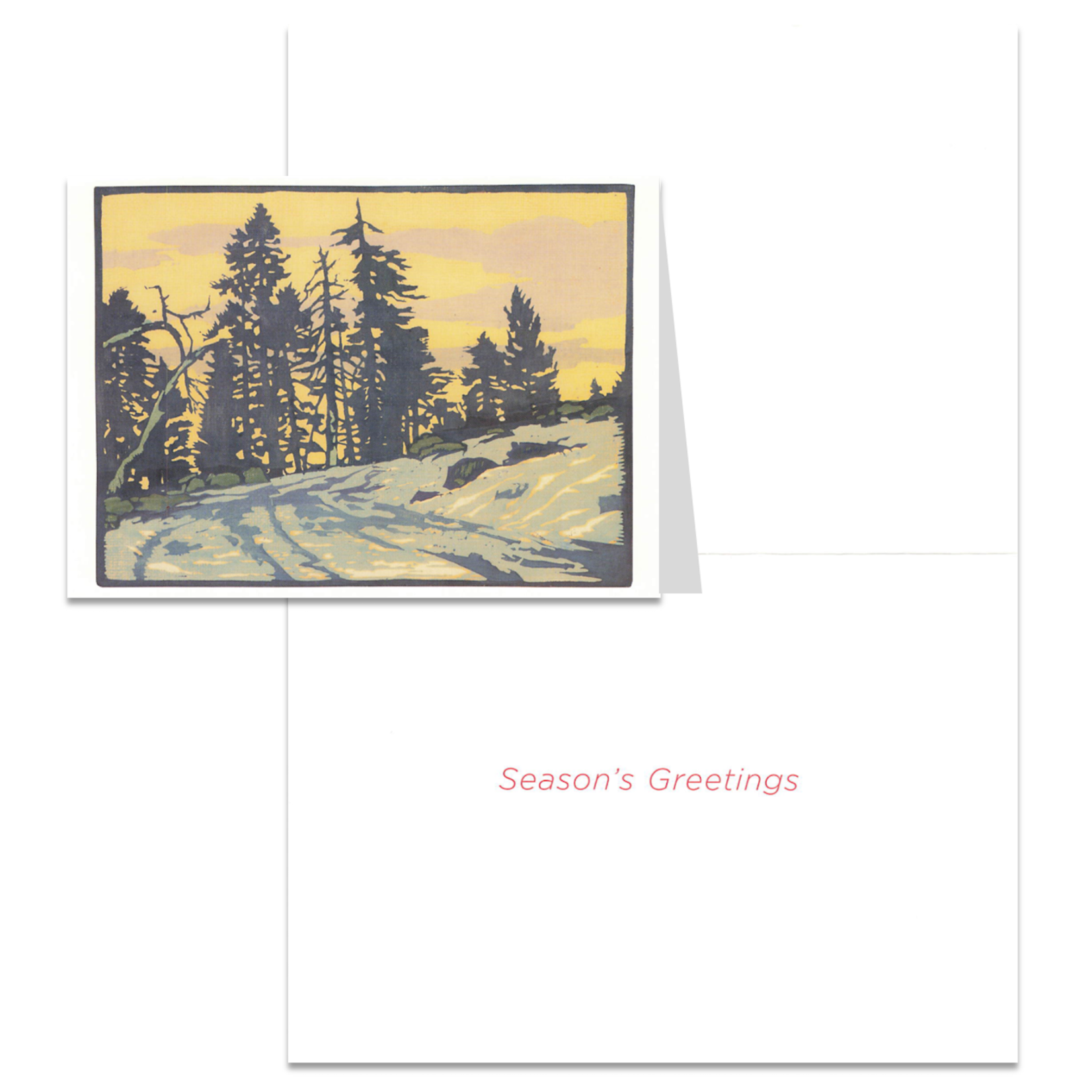 POMEGRANATE COMMUNICATIONS William S. Rice: Winter's Peace Holiday Card Assortment