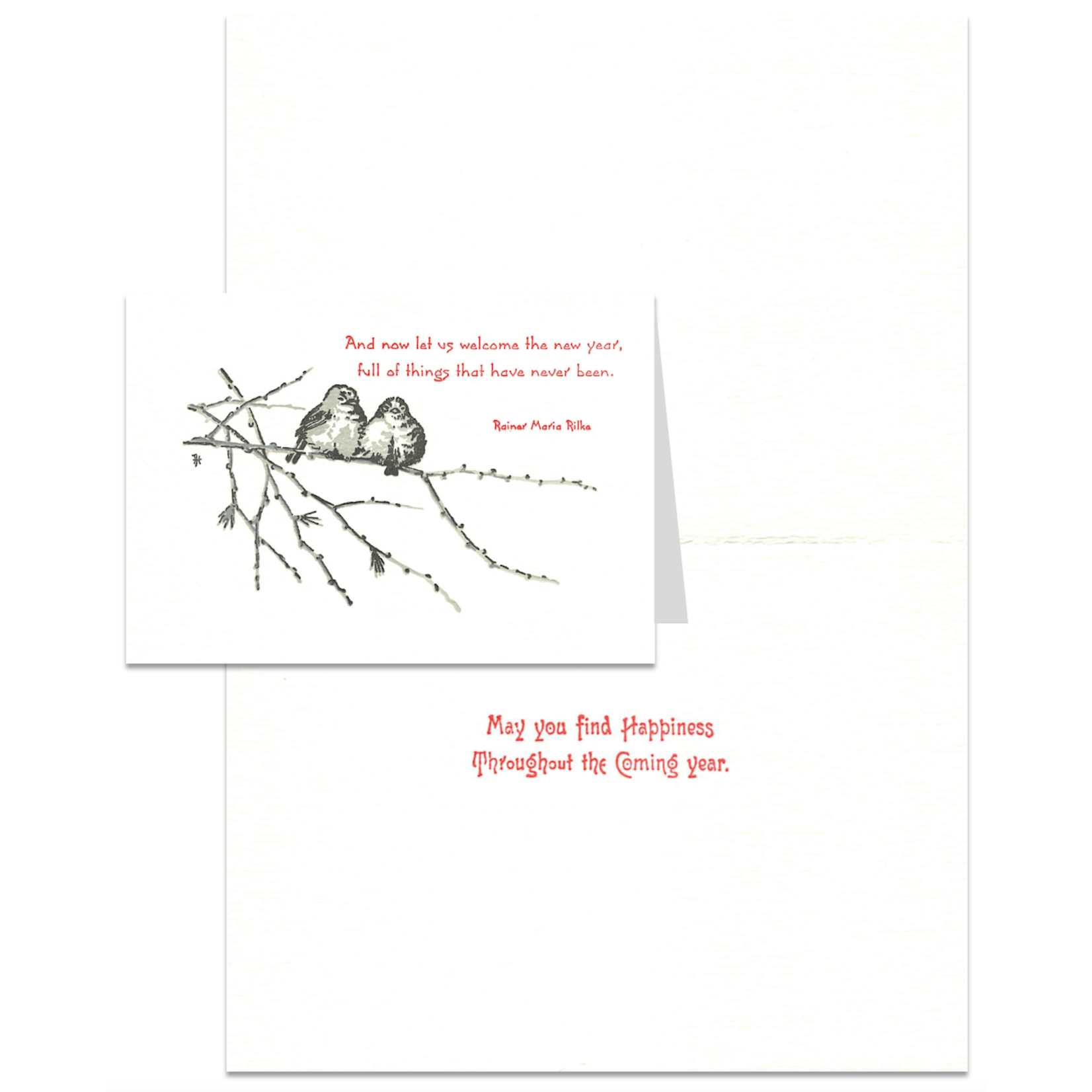 SATURN PRESS Junco Box of Holiday Cards