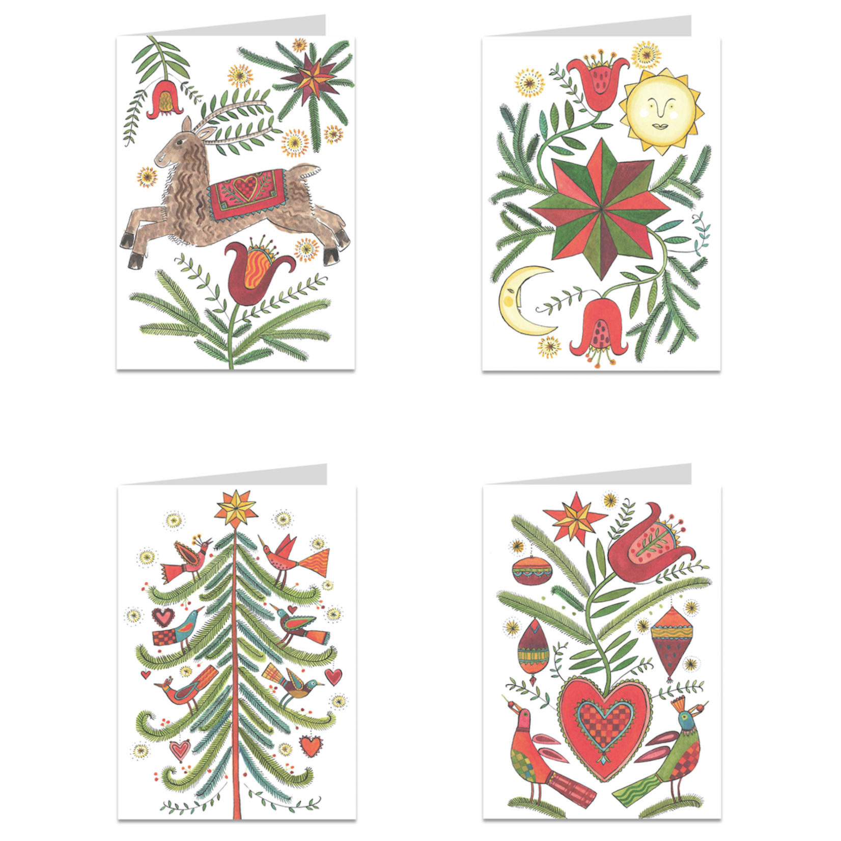 ARTISTS TO WATCH Julie Paschkis Assorted Holiday Boxed Cards