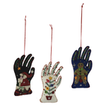 TONY INTERNATIONAL Set of Three Gloves Ornaments