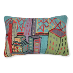 Bloomer City Pillow Green Tower