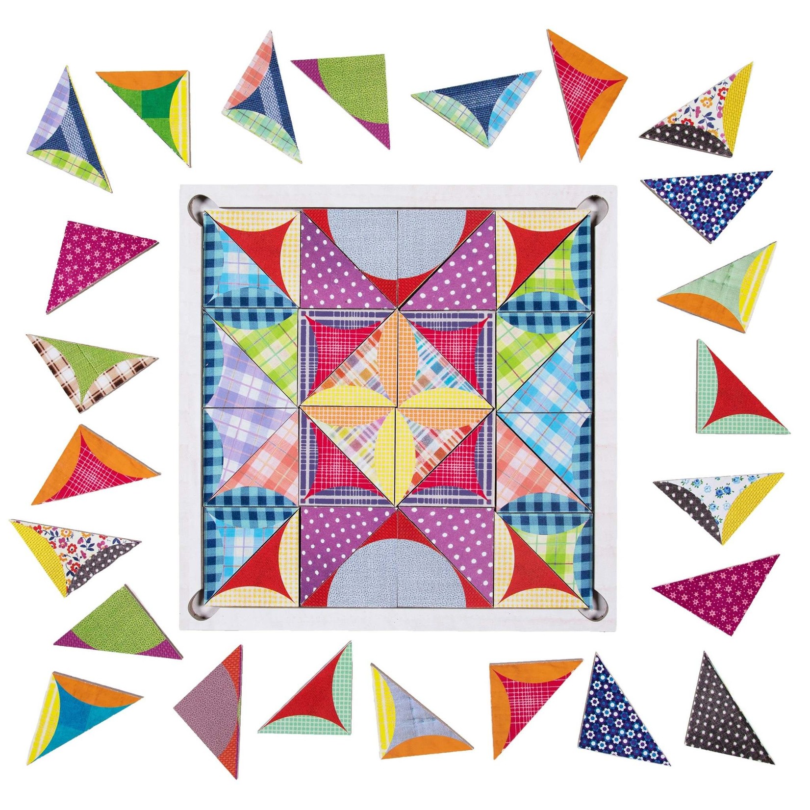 Eeboo Patchwork Pattern Tiles