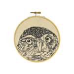 Jennyjen42 Wooden Embroidery Hoop Owl