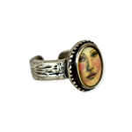 Laurie Leonard Designs Small Painted Face Ring