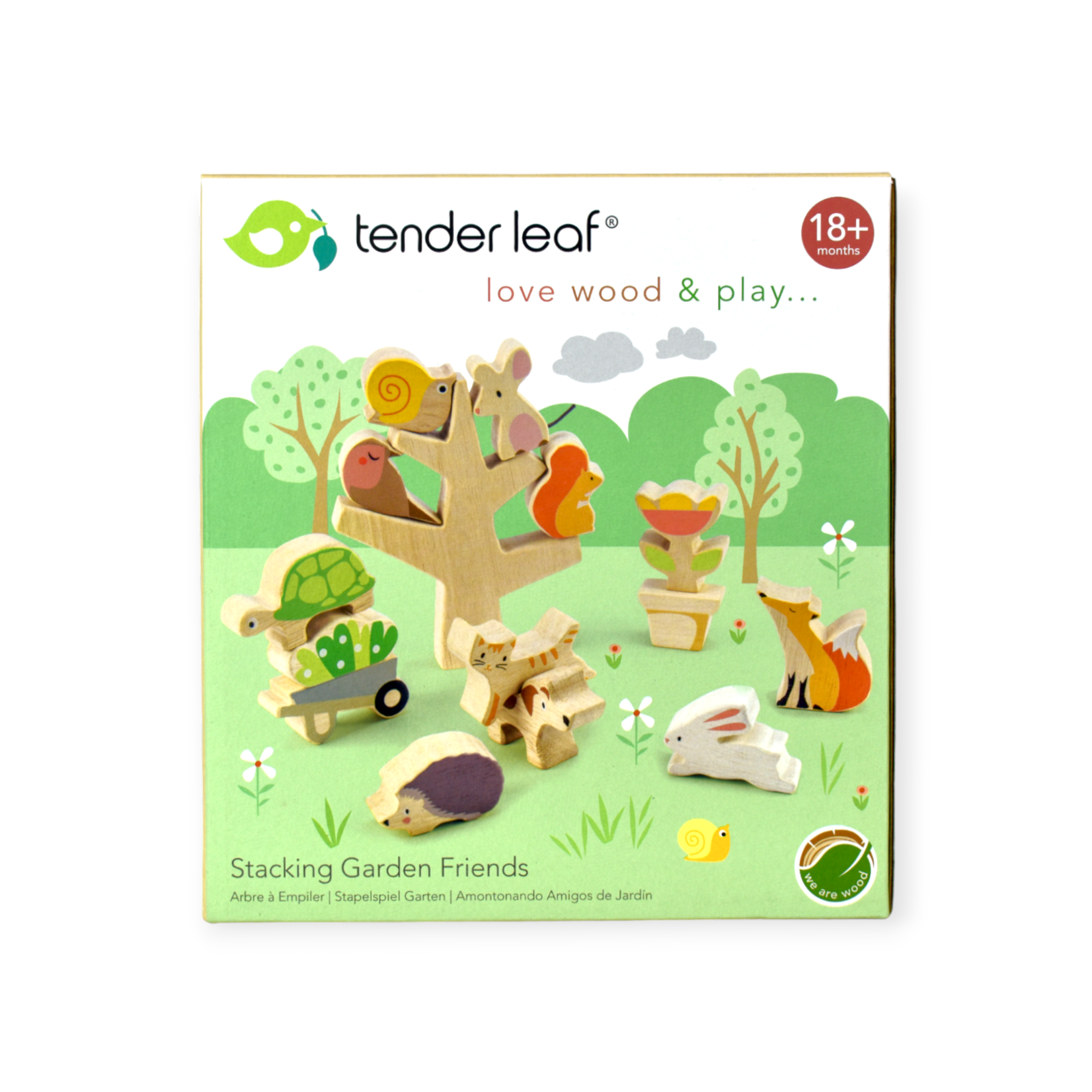 Tender Leaf Toys Stacking Gardening Friends