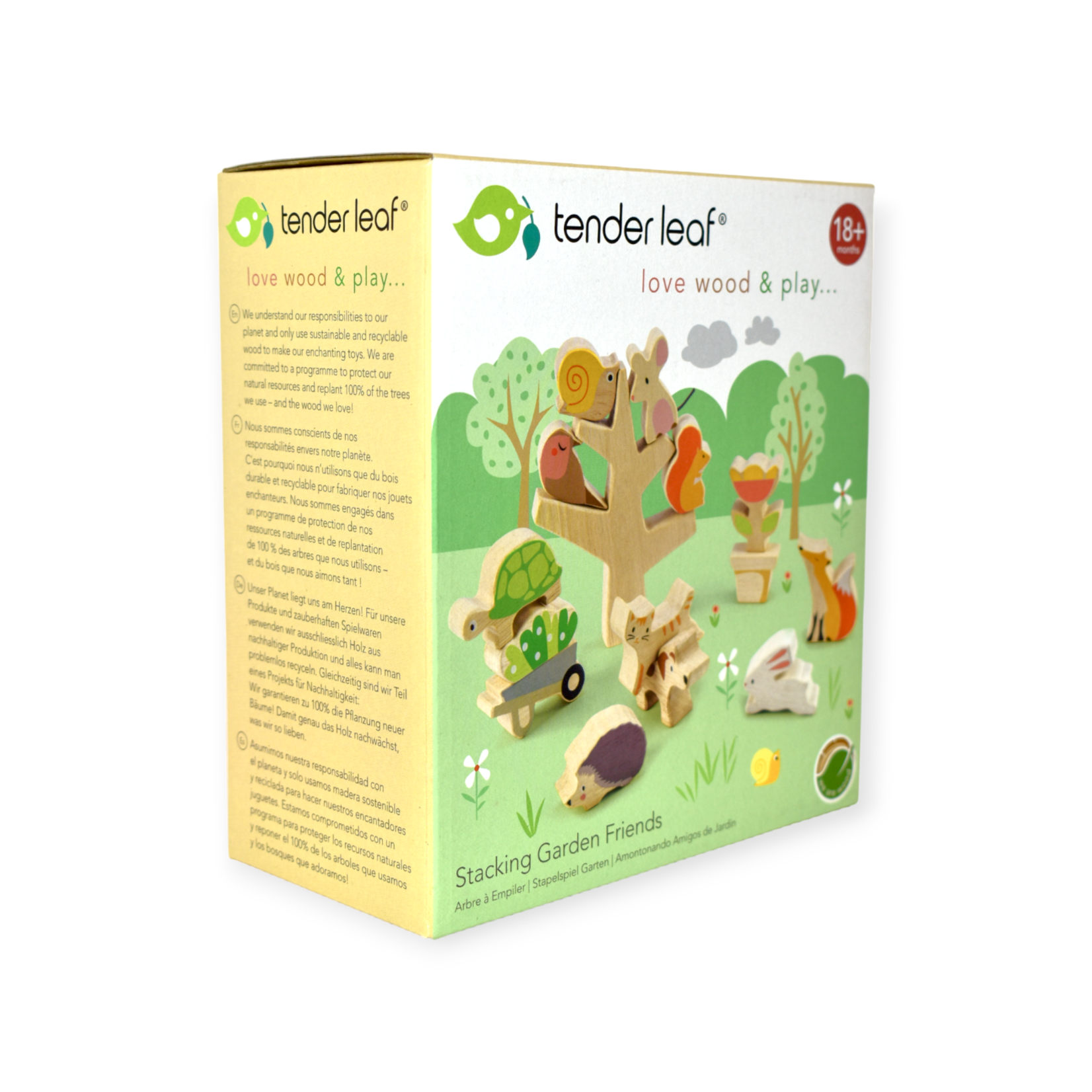 Tender Leaf Toys Stacking Gardening Friends