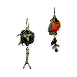 Laurie Leonard Designs Bird & Nest Earrings