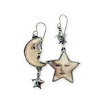 Laurie Leonard Designs Moon & Star Earrings