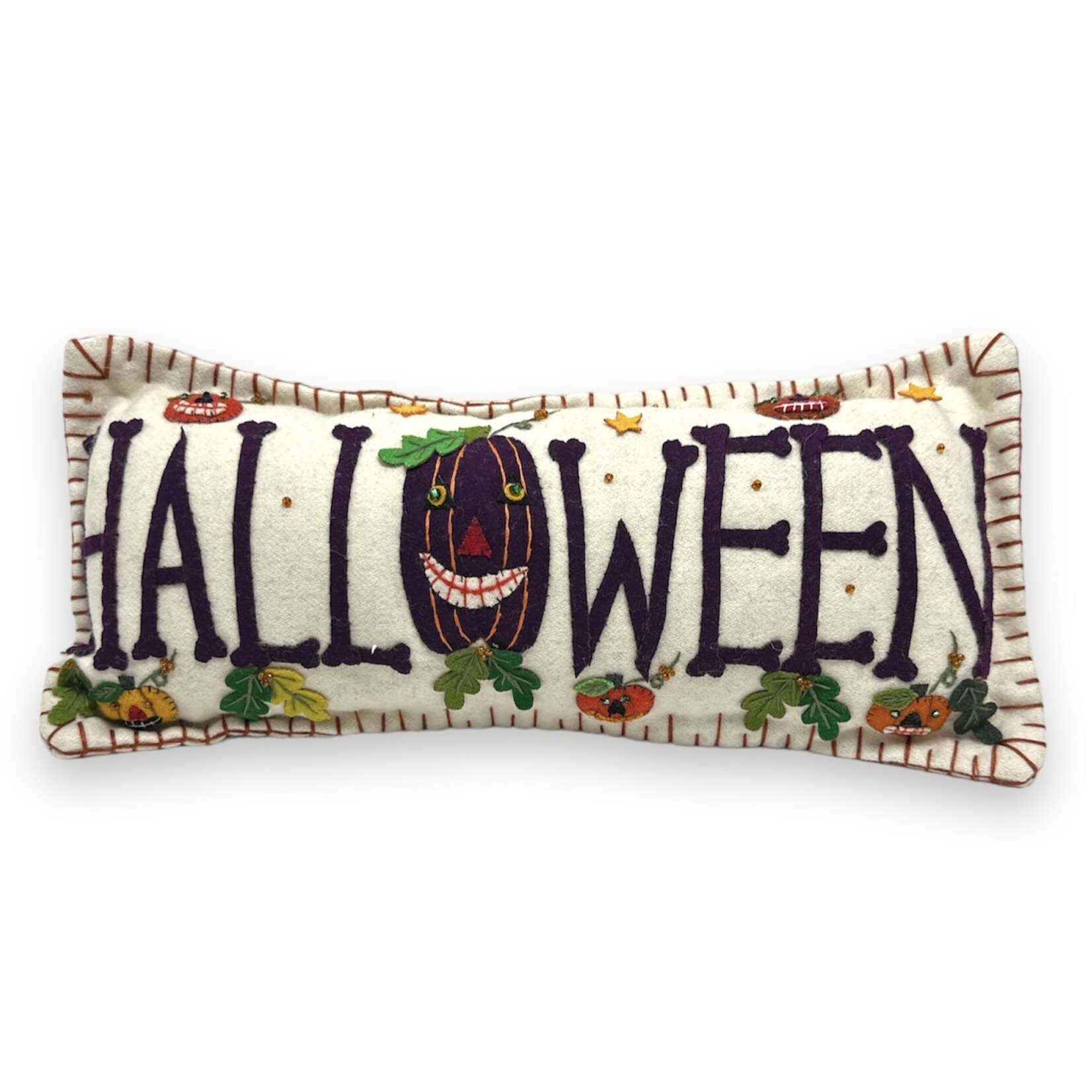Stitch By Stitch Halloween & Ghosts Pillow