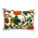 Stitch By Stitch Pumpkins & Holly Pillow