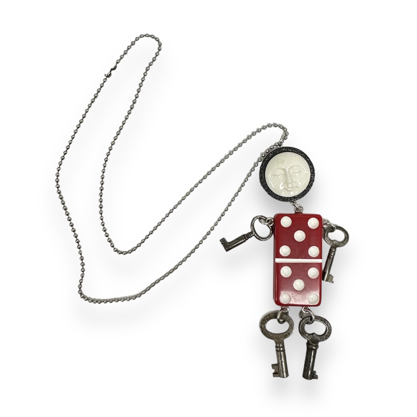 Hilary Greif Designs Domino Girl Necklace