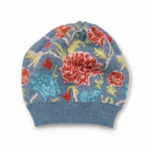 Melinda Intarsia Hat Blue