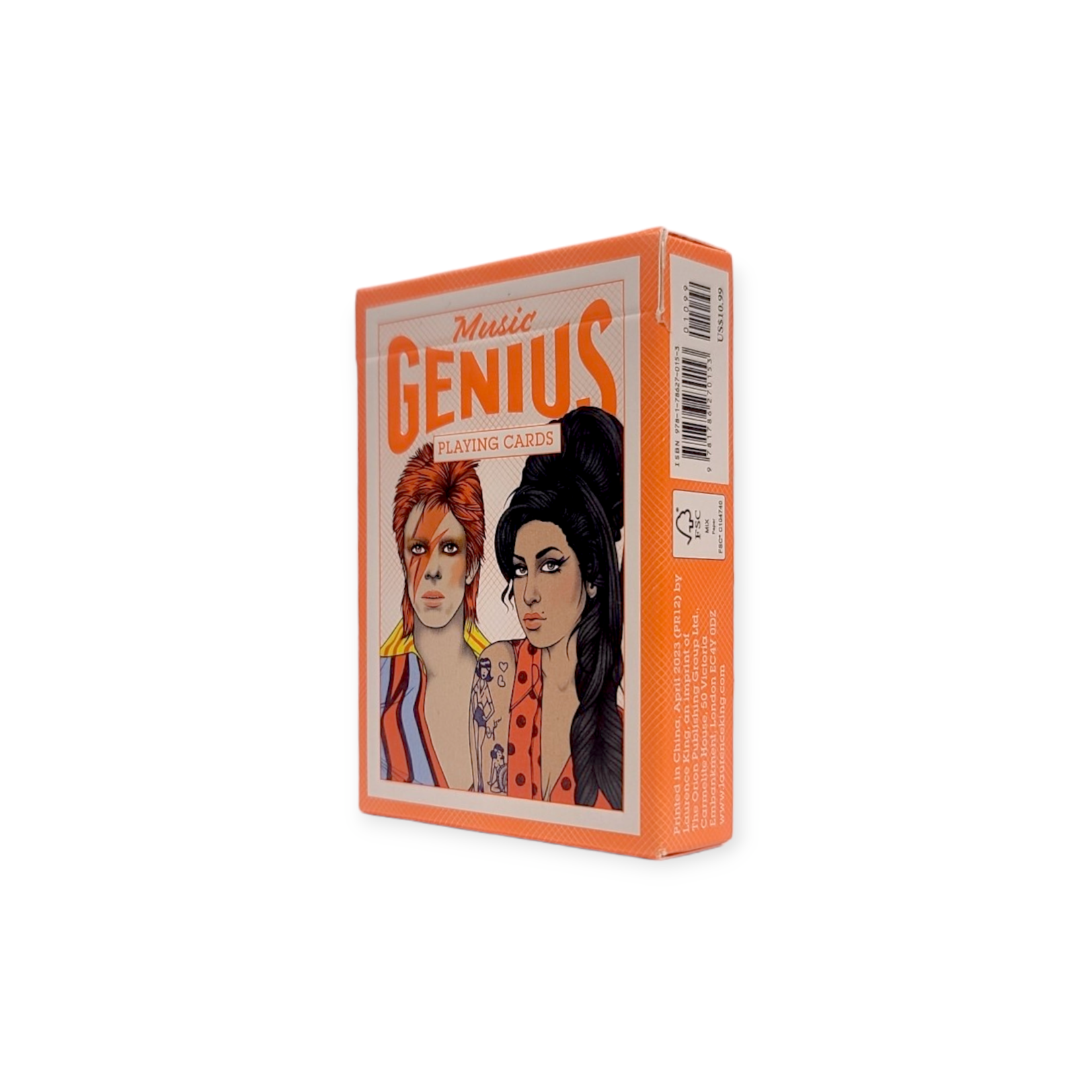 Chronicle Books Genius Music Playing Cards