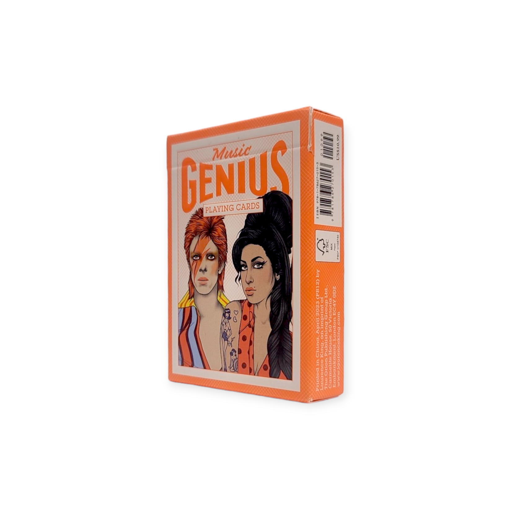 Chronicle Books Music Genius Playing Cards