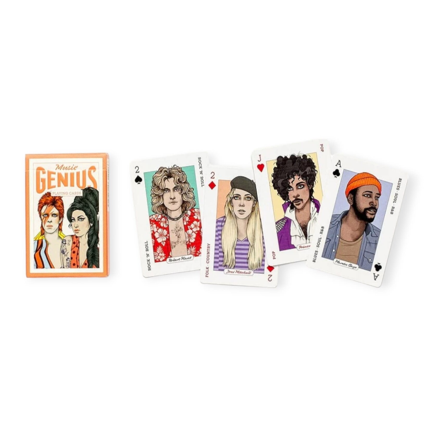 Chronicle Books Music Genius Playing Cards