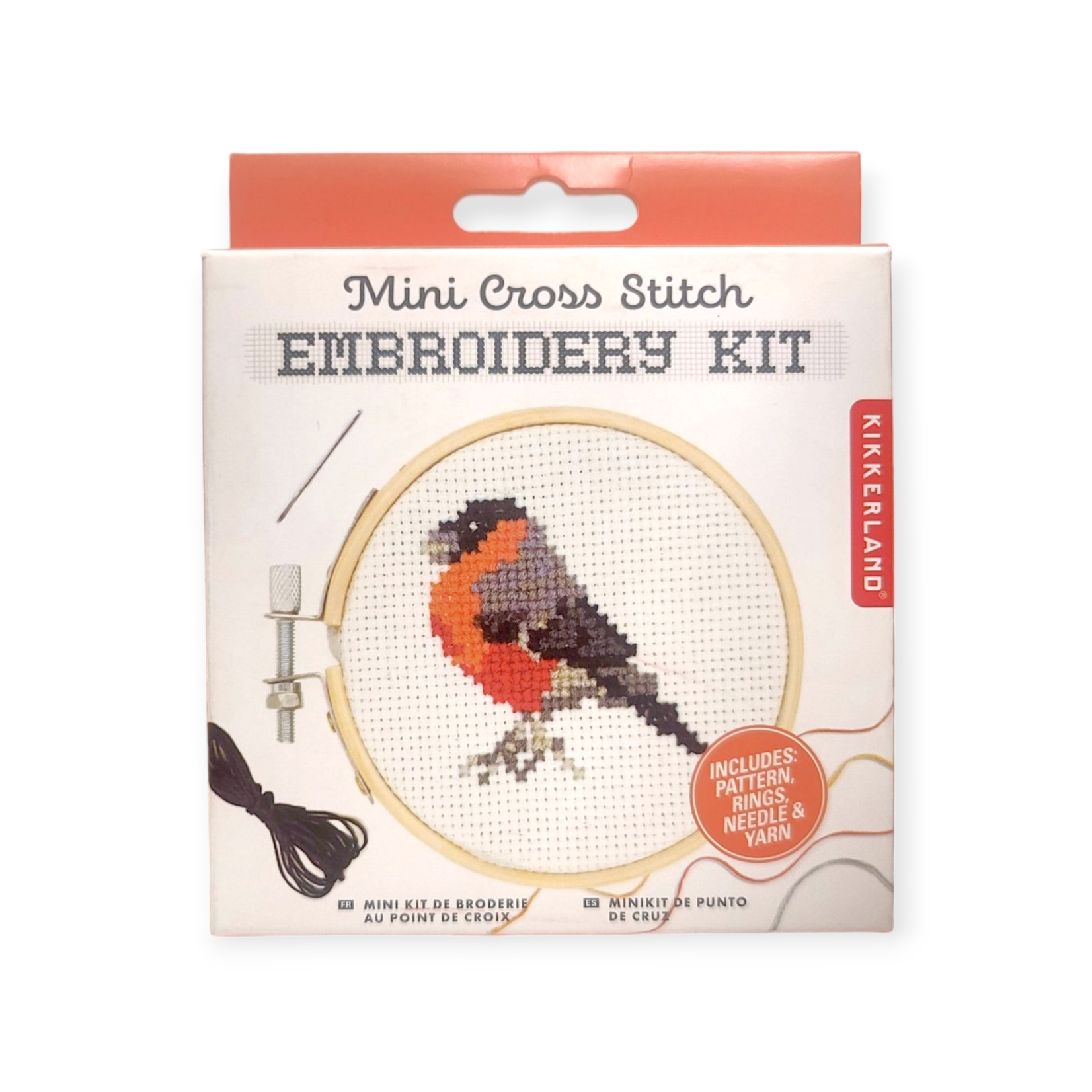 Kikkerland Design Mini Cross Stitch Kit