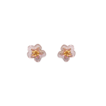 Peach Blossom Stud Earring