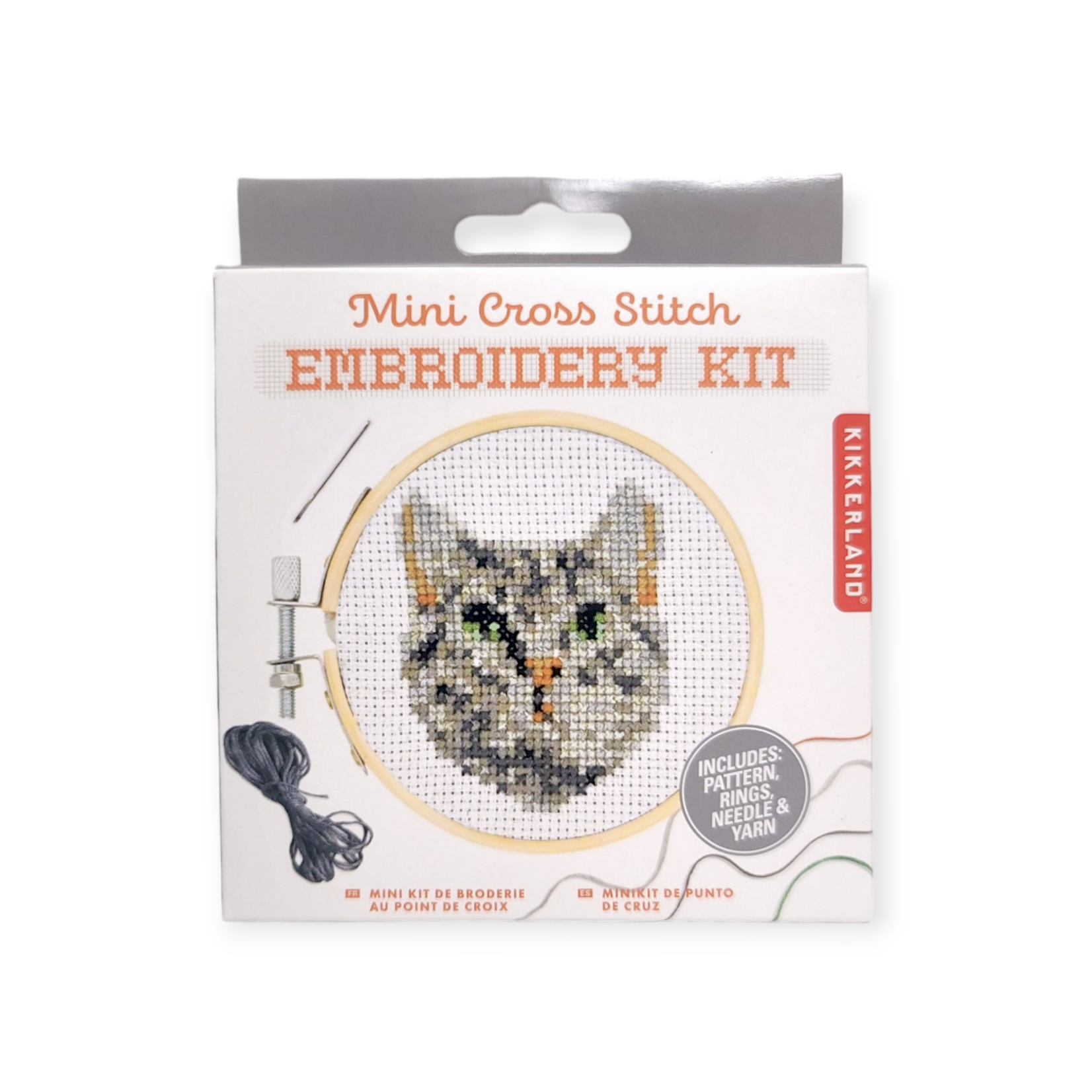 Kikkerland Design Mini Cross Stitch Kit