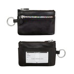 Coin Purse with Outside Key Ring