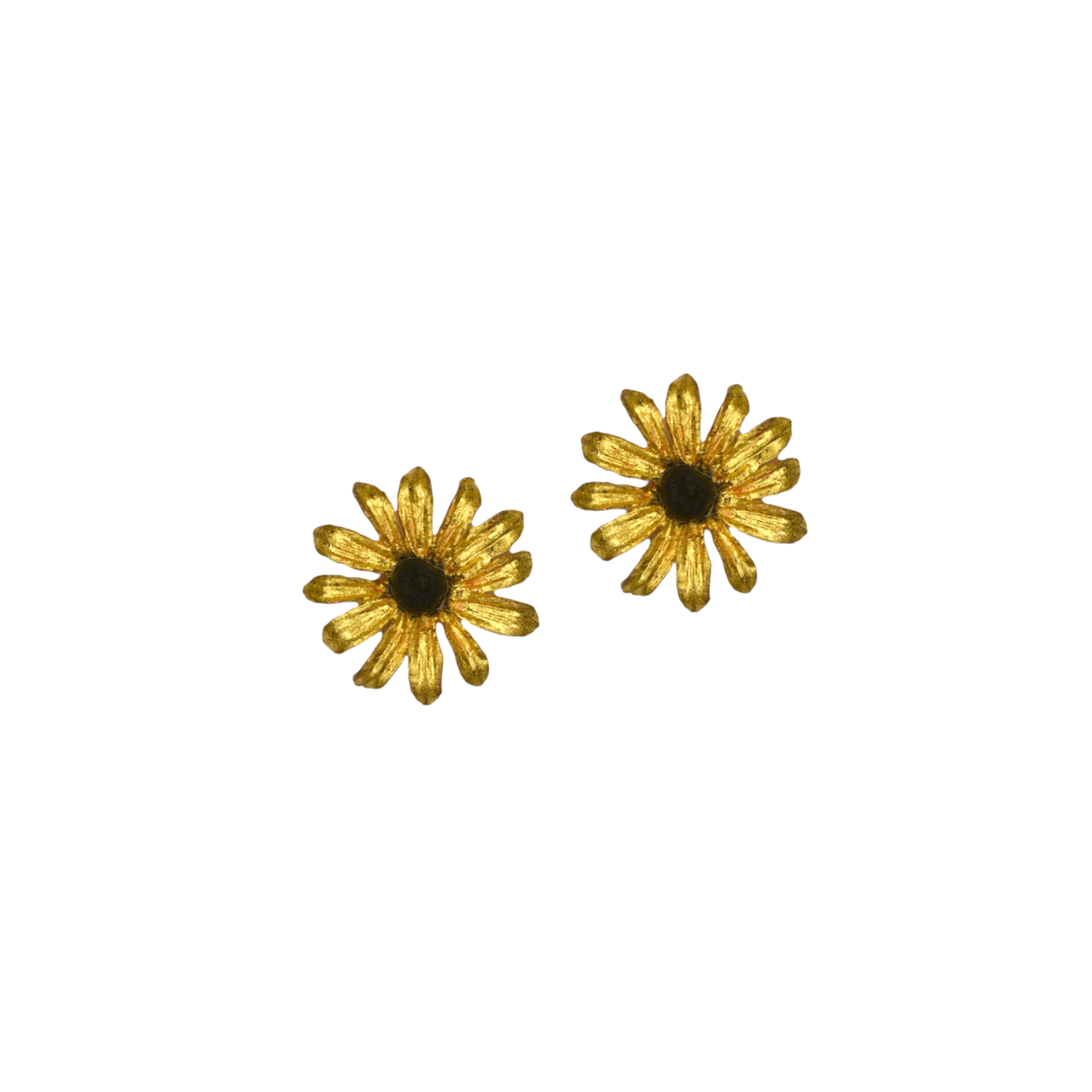 Michael Michaud Black-Eyed Susan Earrings