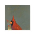 The Mincing Mockingbird Cardinal Pair Wall Art