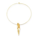 Amatostyle Embrace Mother & Child Gold Choker