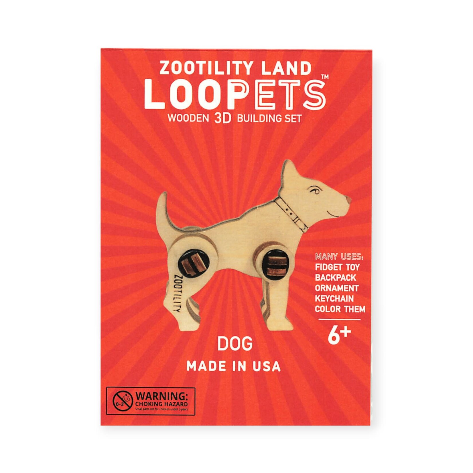 Zootility Tools Loopets 3D Building Set