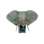 Mbare LTD Recycled Metal Elephant Mask