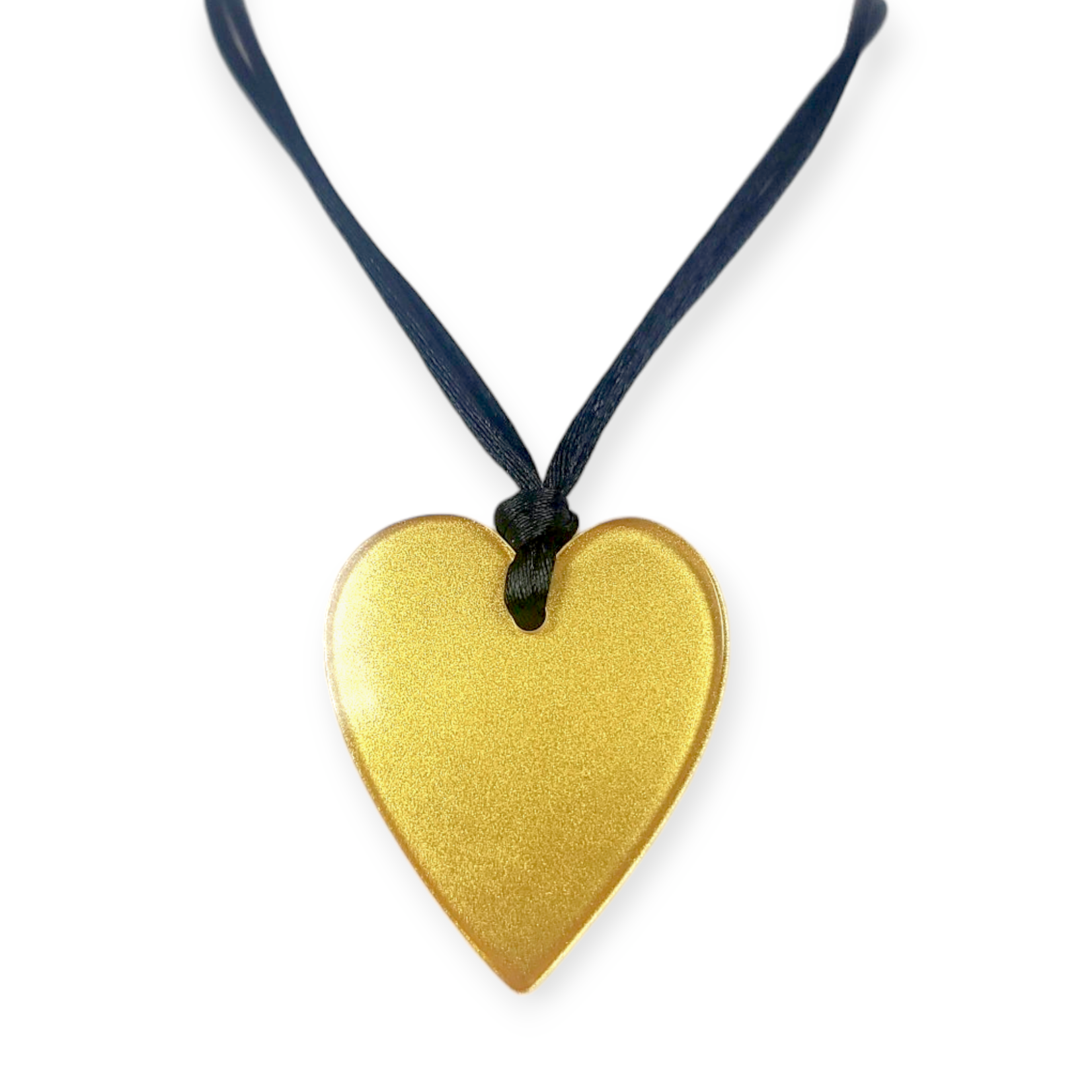 Zsiska Resin Heart Pendant