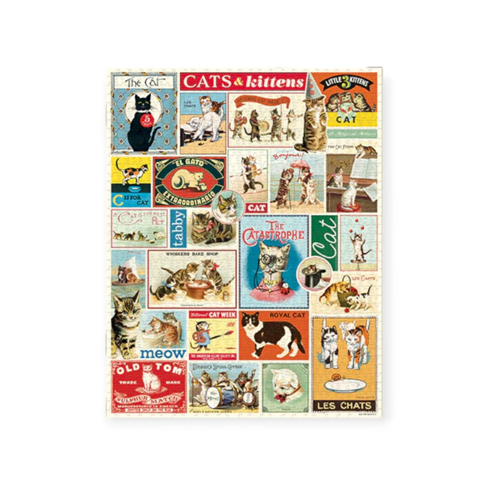 Cavallini Papers & Co. Inc Vintage 1,000 Piece Puzzle