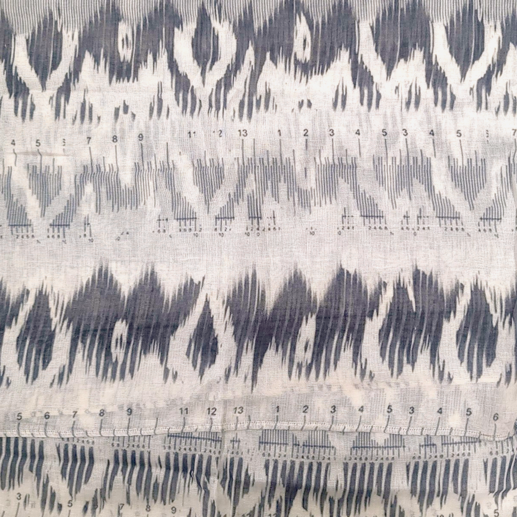 Ruler of the Day Ikat Scarf