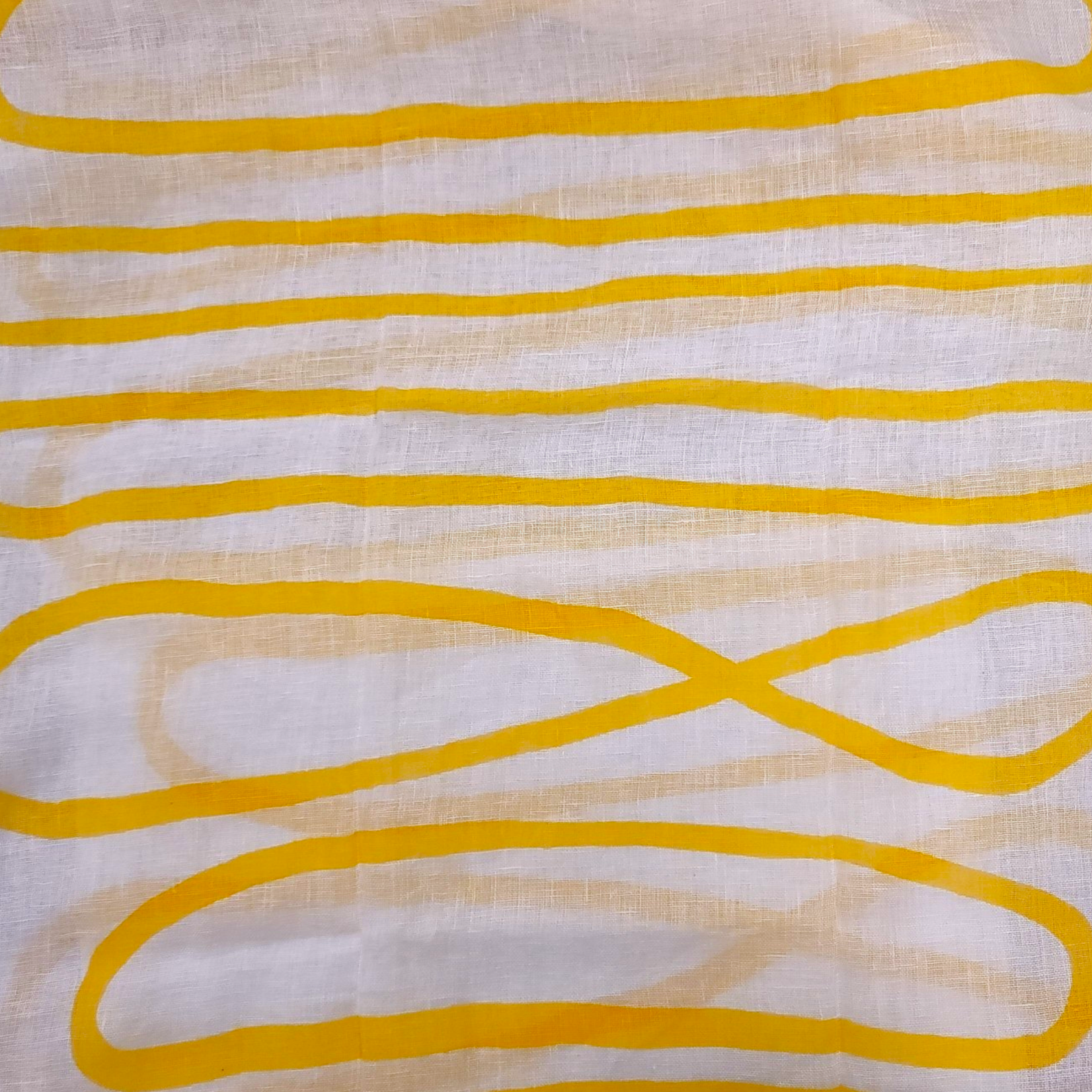 See Design Loopy Yellow Linen