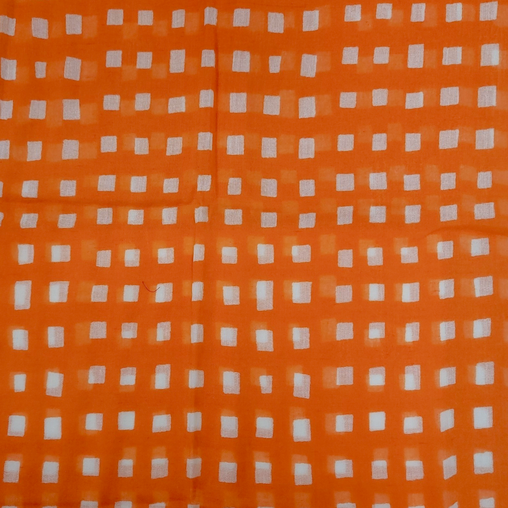 See Design Orange Blocks Wool
