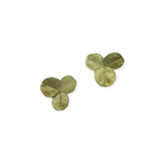 Michael Michaud Hydrangea Leaf Post Earring