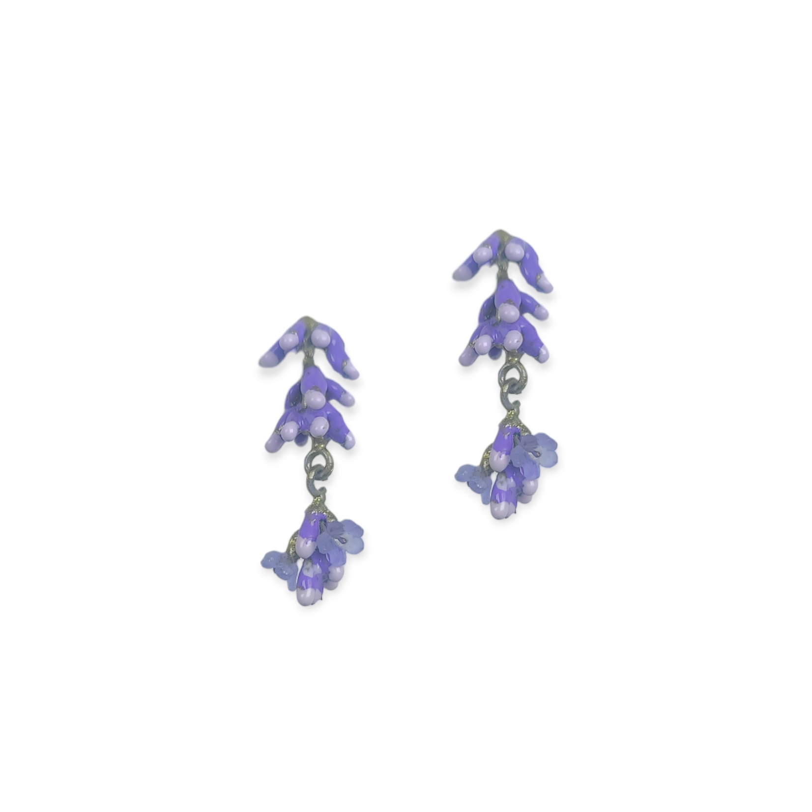 Michael Michaud Lavender Post Earring