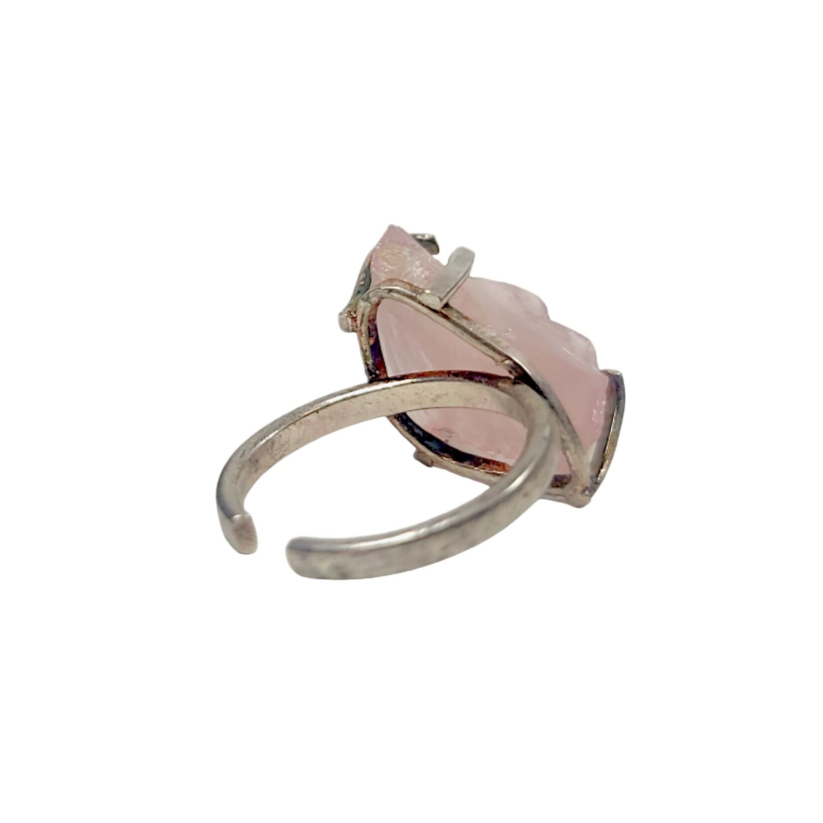 Triad Collection Rose Quartz Ring