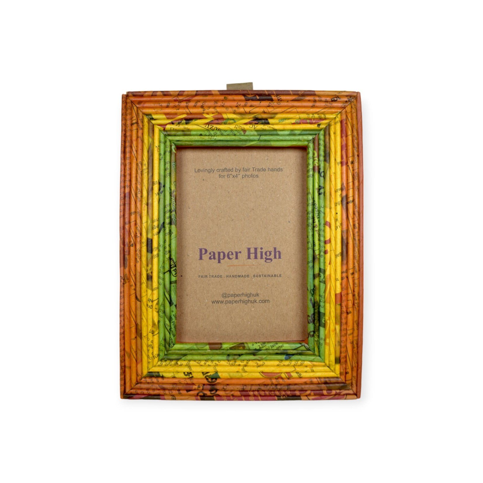 Paper High Recycled Newspaper Frame