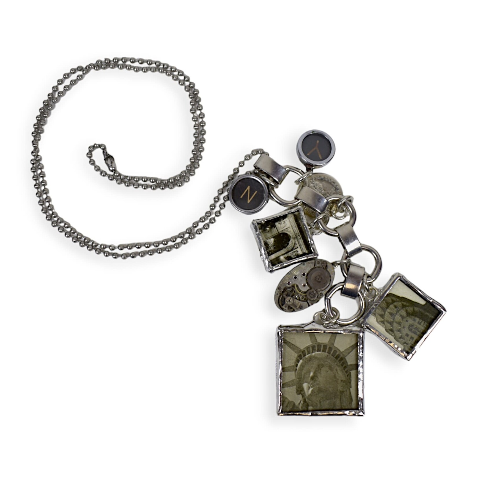 Hilary Greif Designs NYC Charms Necklace