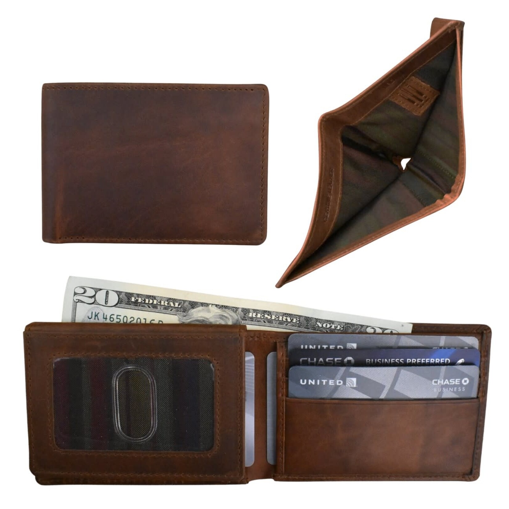 Men's Compact Wallet Bifold