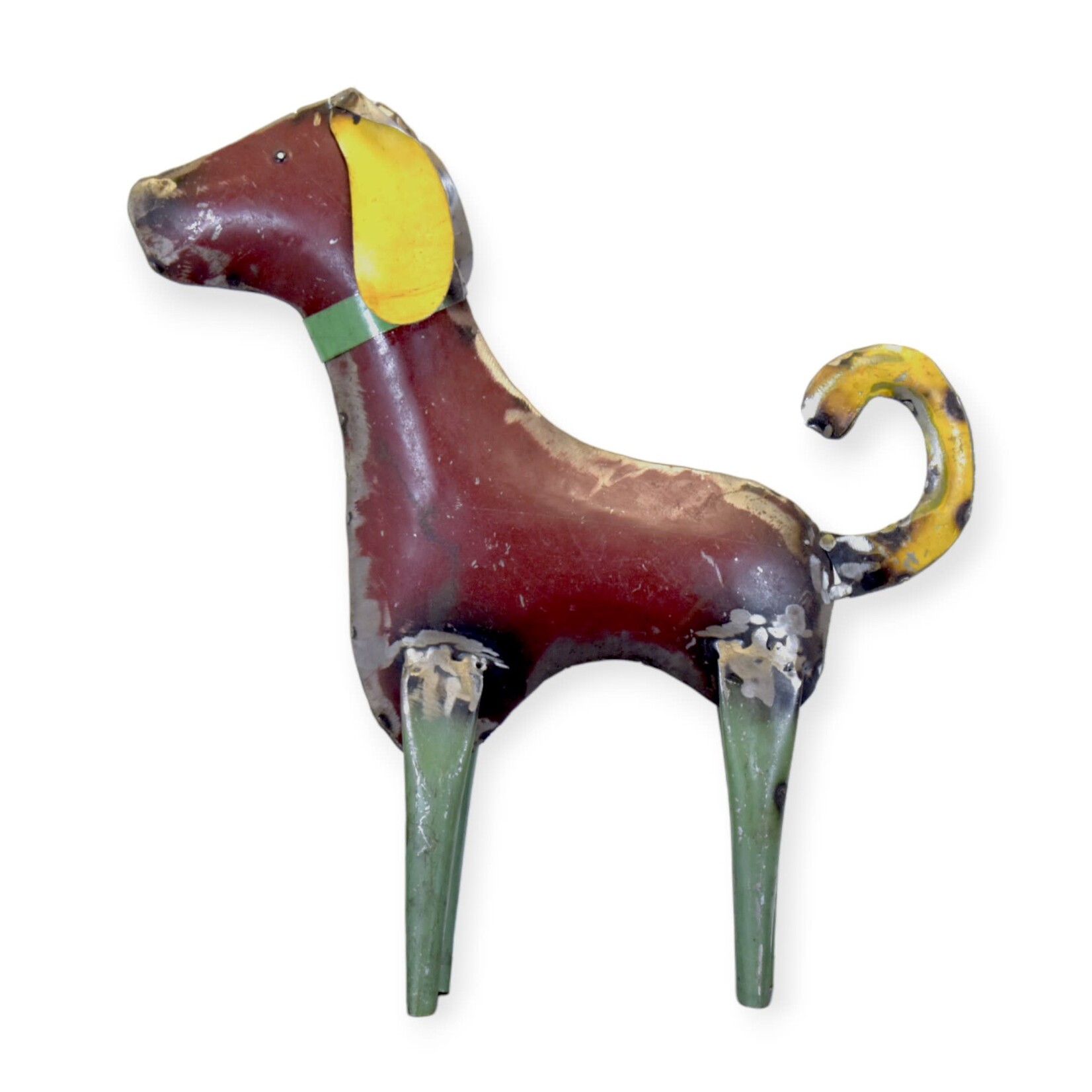 Everyday Artifact 20 Recycled Iron Dog Red