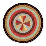 Pinwheel Round Rug