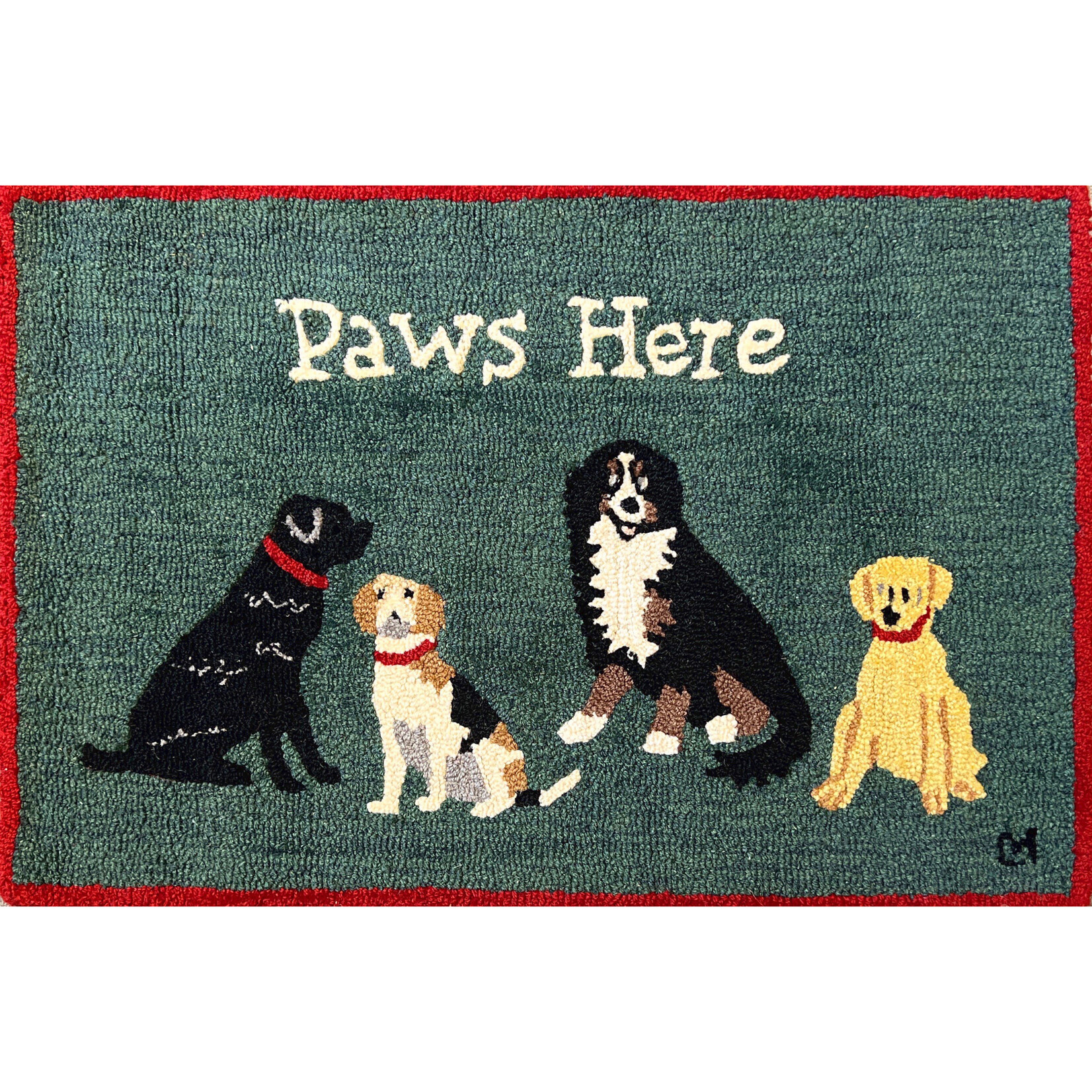 Paws Here Wool Rug