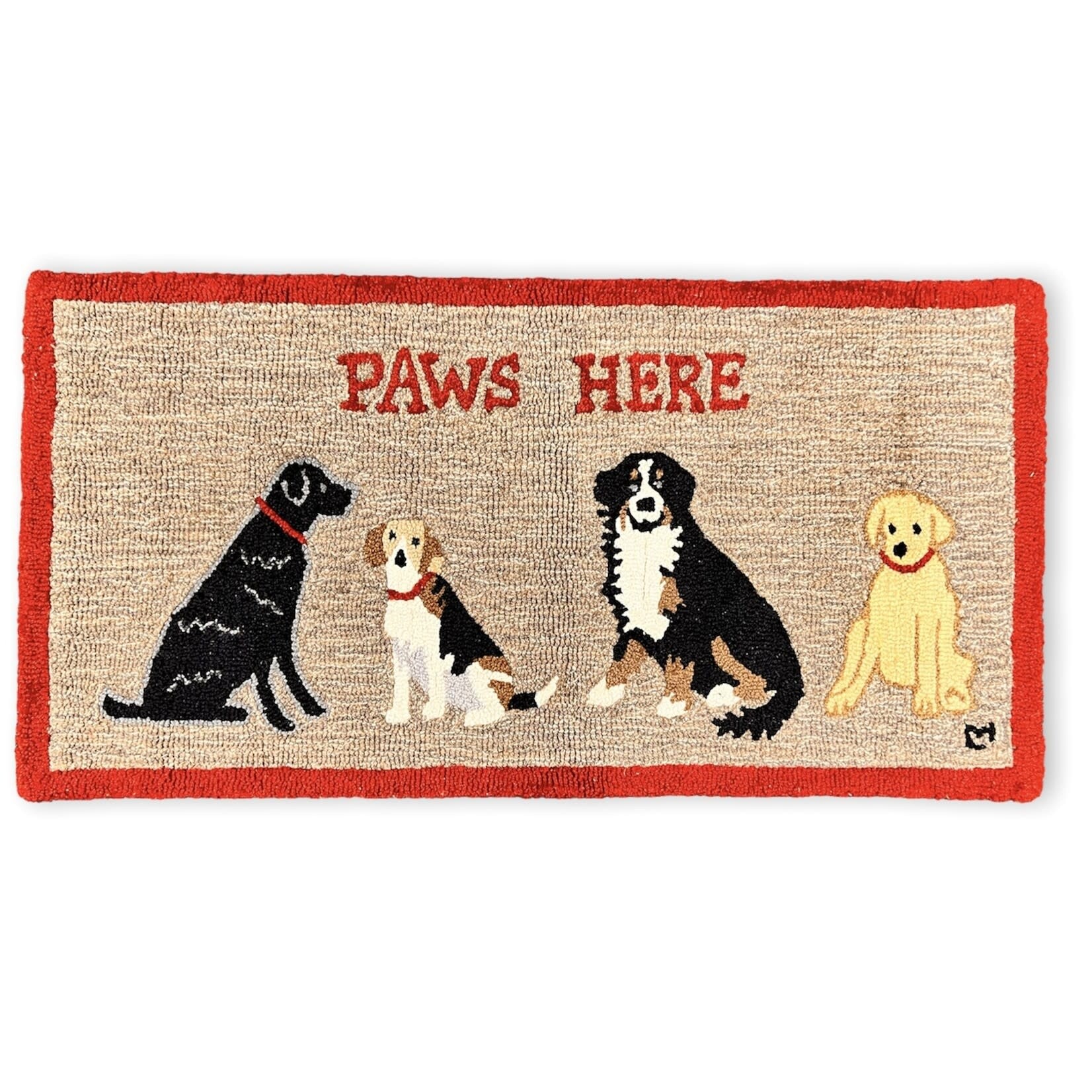 Paws Here Wool Rug