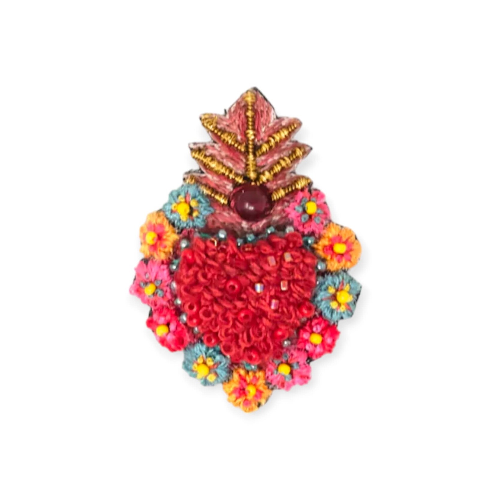 Blossom Heart Brooch